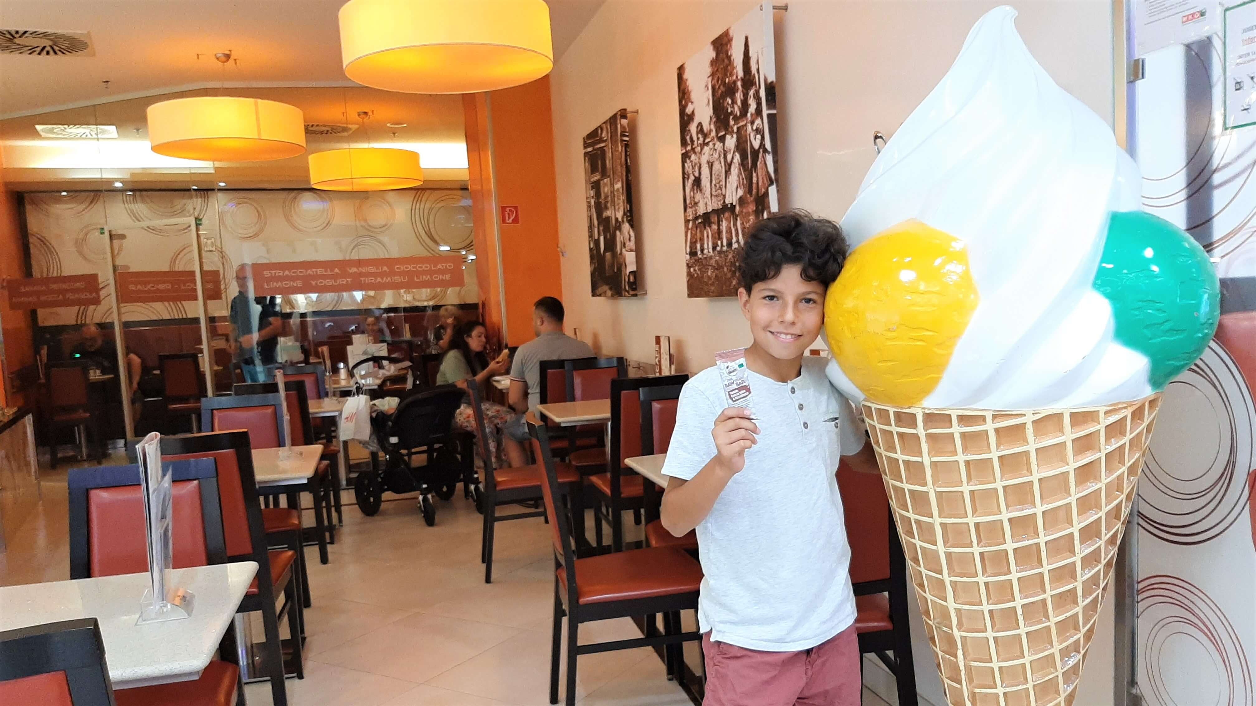 Oh mein Gott, dieses leckere Eis von