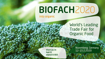 We invite you to BIOFACH 2020 Nuremberg